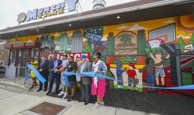2021 07 23 Ribbon Cutting Ceremony For New Camden Mural (Photo)