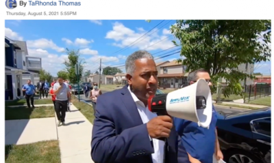 2021 08 05 'We're Coming To You!' Camden Mayor Goes Door To Door (Photo)