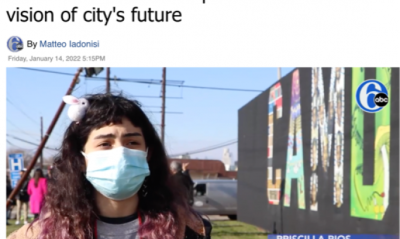 2022 01 14 Camden Mural Artists Spell Out 'Invincible' Vision Of City's Future (Photo)