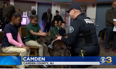 2023 02 09 Camden County Police Department Debut Newest K9 Officer (Photo)